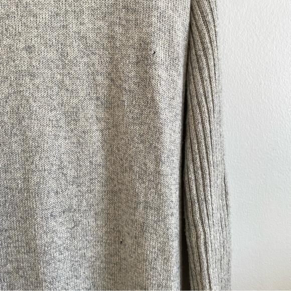 PURE Collection Wool Cashmere Gray Cardigan Size 4 - Picture 10 of 12